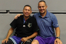 En nacional de veteranos con un mentor en básquetbol