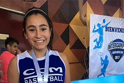 Itzel S. Subcampeón colegial