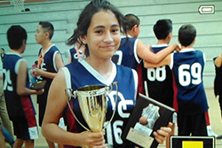 Itzel S. Subcampeón juvenil Undecopa