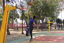 Finalizaciones de una colada a canasta