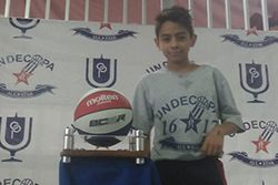 Uriel S. Juego de estrellas cadete Undecopa