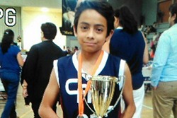 Uriel S. Jugador Coyoacán subcampeón Undecopa cadete