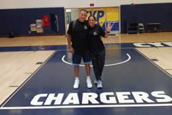 Armando y Carmen en universidad Cypres California